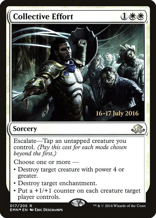 Image for Collective Effort (17) (Prerelease Cards) - Magic: The Gathering