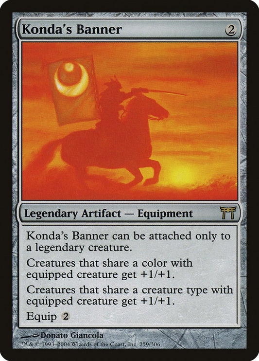Image for Konda's Banner (259) (Champions of Kamigawa) - Magic: The Gathering
