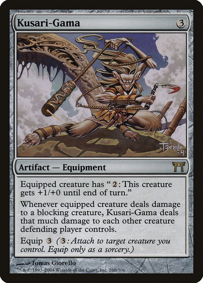 Image for Kusari-Gama (260) (Champions of Kamigawa) - Magic: The Gathering