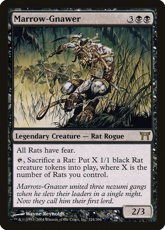 Image for Marrow-Gnawer (124) (Champions of Kamigawa) - Magic: The Gathering