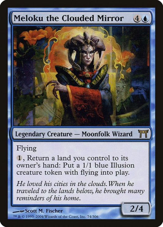 Image for Meloku the Clouded Mirror (74) (Champions of Kamigawa) - Magic: The Gathering