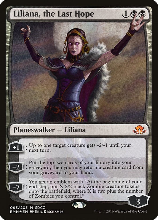 Image for Liliana, the Last Hope (SDCC 2016 Exclusive) (93) (Media Promos) - Magic: The Gathering