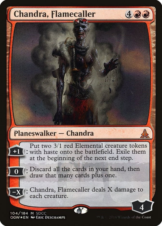 Image for Chandra, Flamecaller (SDCC 2016 Exclusive) (104) (Media Promos) - Magic: The Gathering