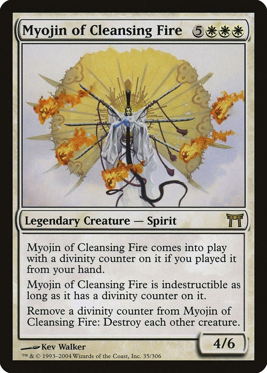 Image for Myojin of Cleansing Fire (35) (Champions of Kamigawa) - Magic: The Gathering