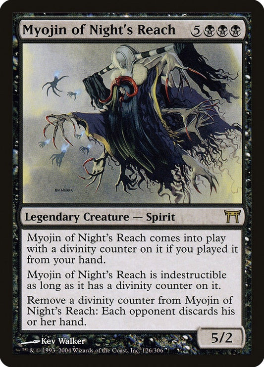 Image for Myojin of Night's Reach (126) (Champions of Kamigawa) - Magic: The Gathering