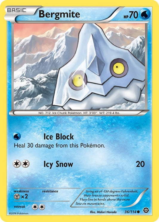 Image for Bergmite (36/114) (XY - Steam Siege) - Pokemon