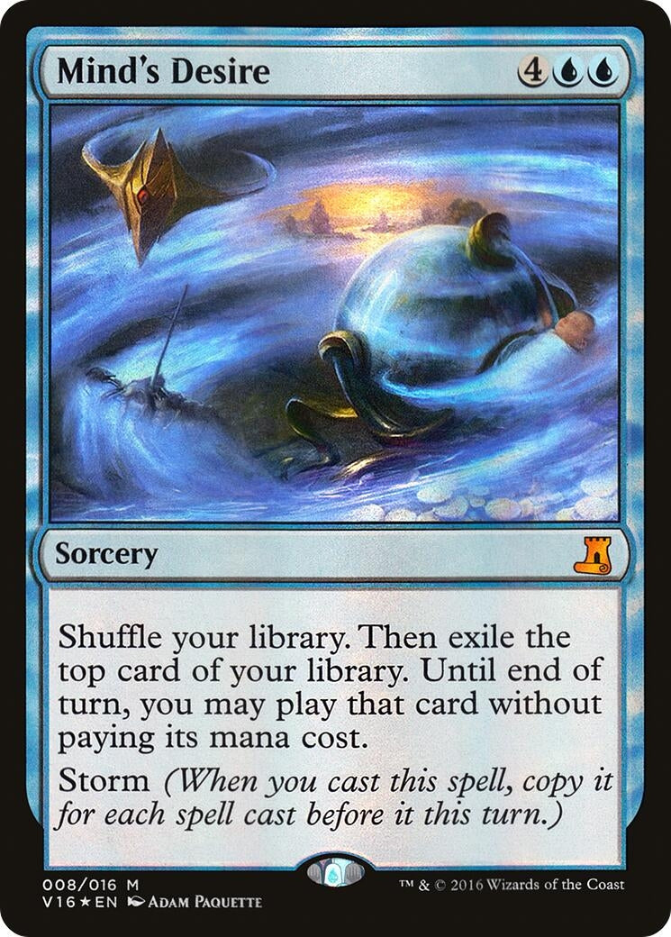 Image for Mind's Desire (8) (From the Vault: Lore) - Magic: The Gathering
