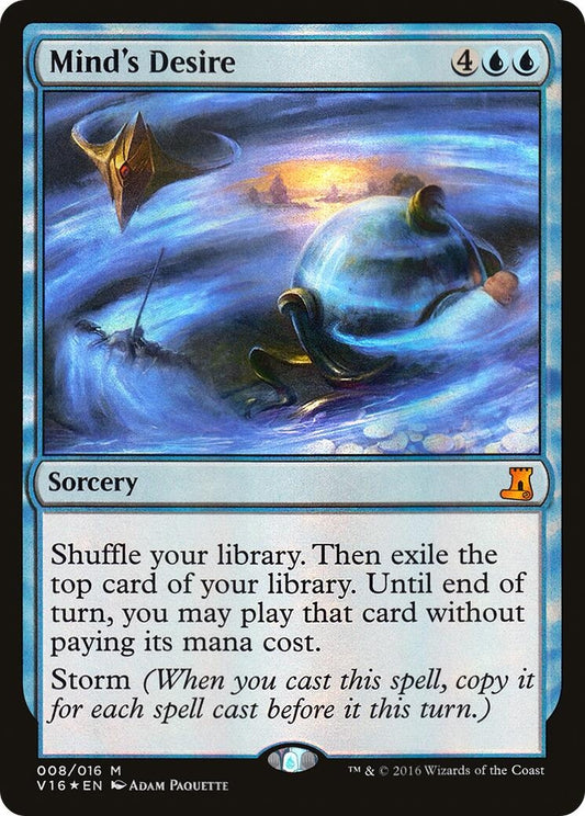 Image for Mind's Desire (8) (From the Vault: Lore) - Magic: The Gathering
