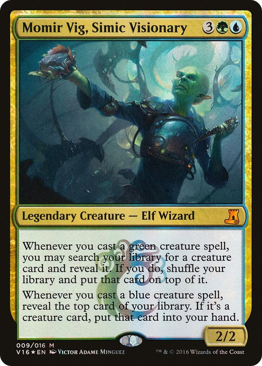 Image for Momir Vig, Simic Visionary (9) (From the Vault: Lore) - Magic: The Gathering