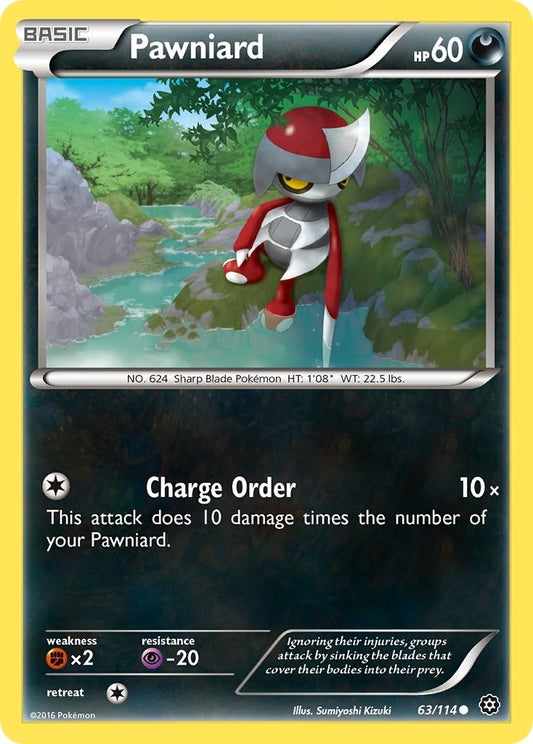 Image for Pawniard (63/114) (XY - Steam Siege) - Pokemon