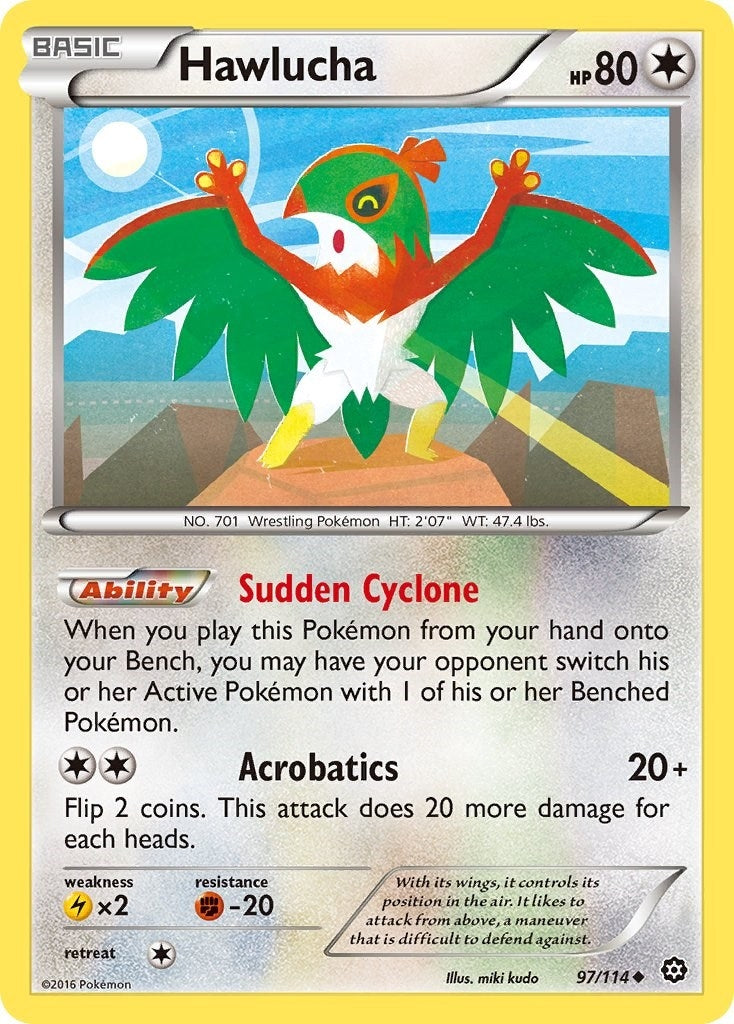 Image for Hawlucha (97/114) (XY - Steam Siege) - Pokemon