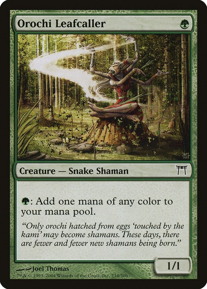 Image for Orochi Leafcaller (234) (Champions of Kamigawa) - Magic: The Gathering