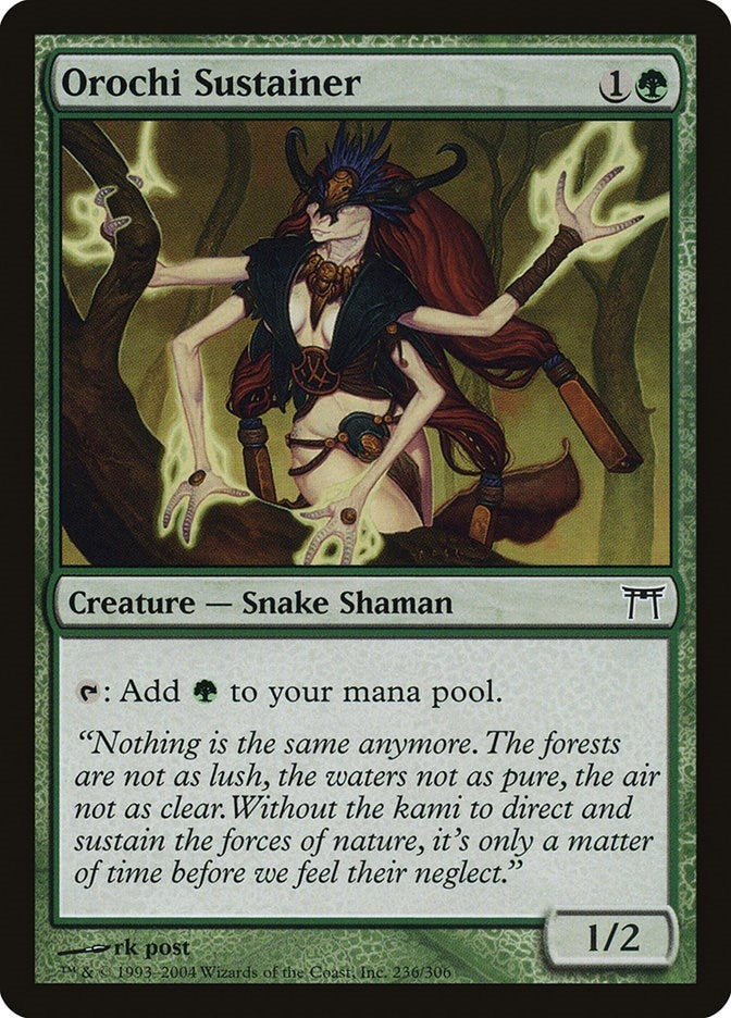 Image for Orochi Sustainer (236) (Champions of Kamigawa) - Magic: The Gathering
