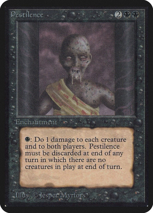 Image for Pestilence (Alpha Edition) - Magic: The Gathering