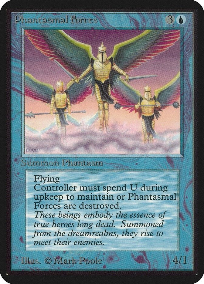 Image for Phantasmal Forces (Alpha Edition) - Magic: The Gathering