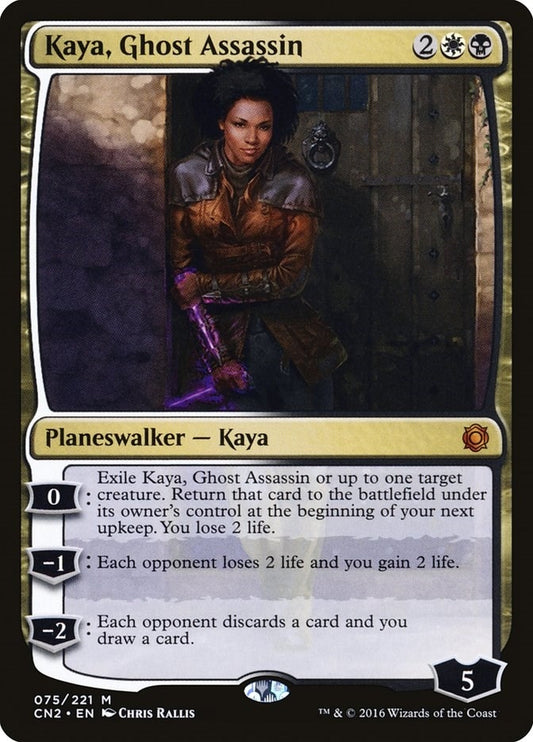 Image for Kaya, Ghost Assassin (75) (Conspiracy: Take the Crown) - Magic: The Gathering
