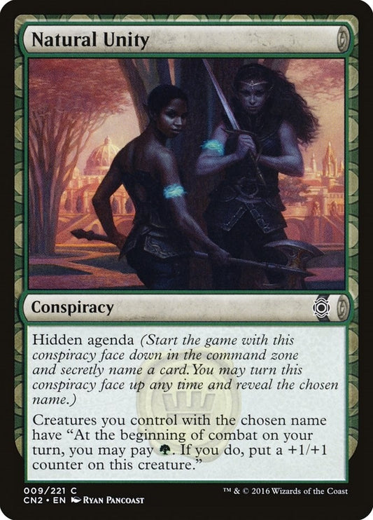 Image for Natural Unity (9) (Conspiracy: Take the Crown) - Magic: The Gathering