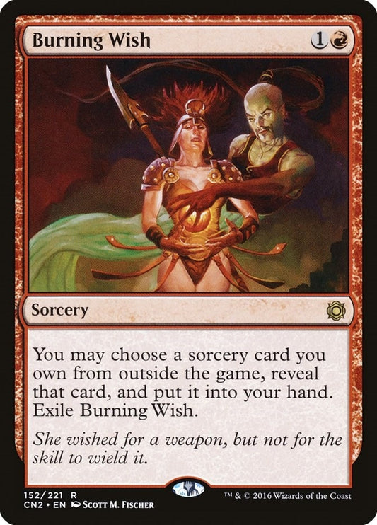 Image for Burning Wish (152) (Conspiracy: Take the Crown) - Magic: The Gathering