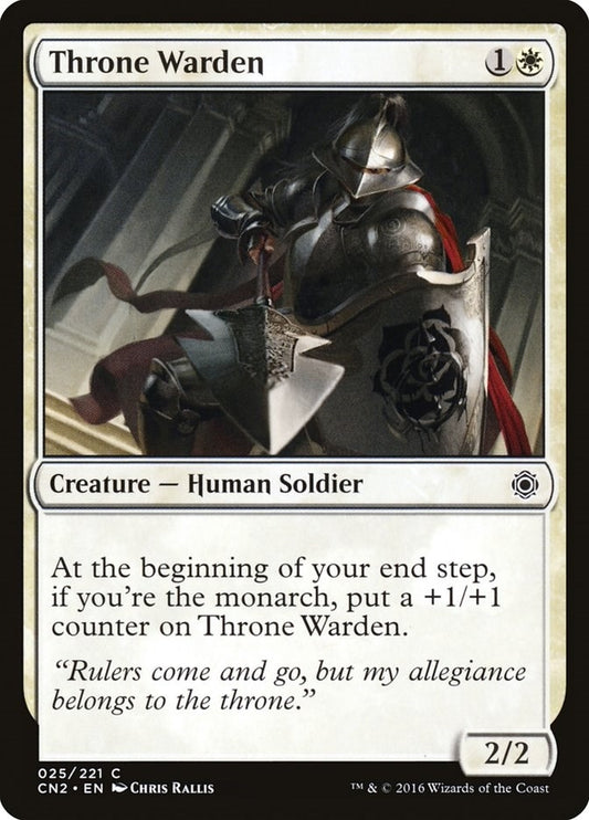 Image for Throne Warden (25) (Conspiracy: Take the Crown) - Magic: The Gathering