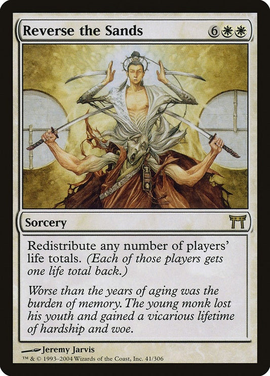 Image for Reverse the Sands (41) (Champions of Kamigawa) - Magic: The Gathering
