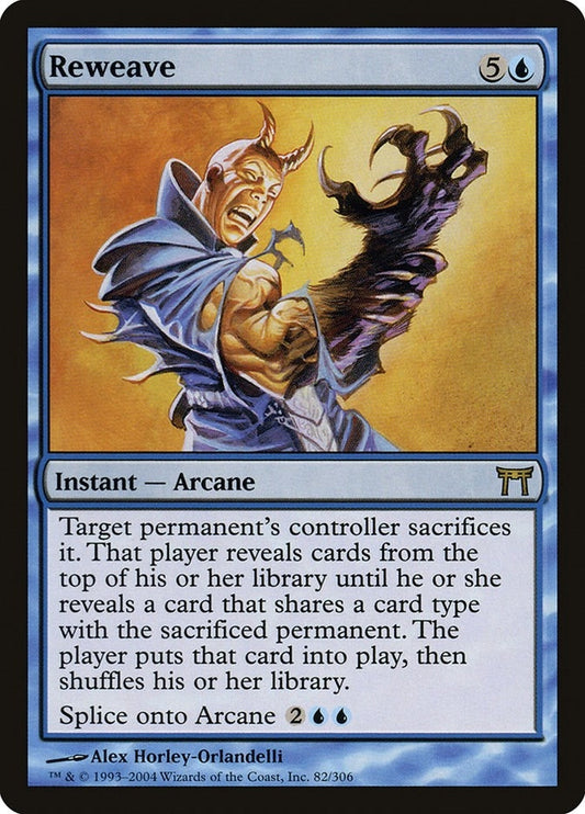 Image for Reweave (82) (Champions of Kamigawa) - Magic: The Gathering