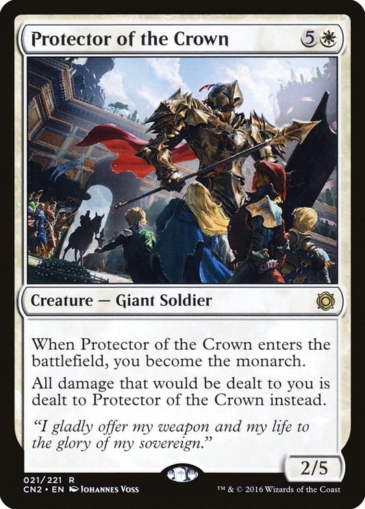 Image for Protector of the Crown (21) (Conspiracy: Take the Crown) - Magic: The Gathering