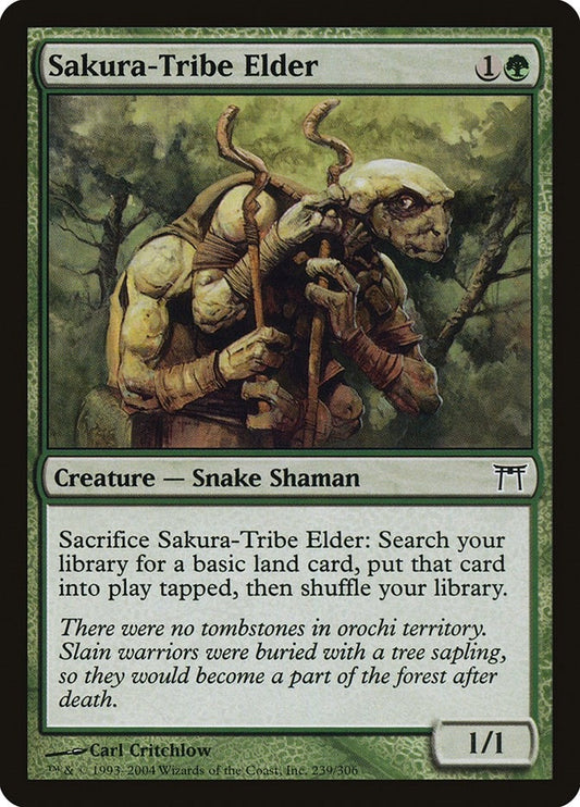 Image for Sakura-Tribe Elder (239) (Champions of Kamigawa) - Magic: The Gathering
