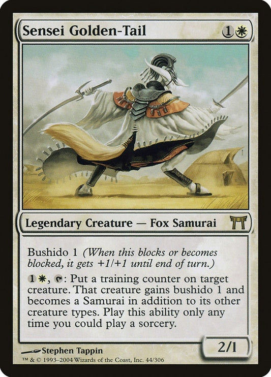 Image for Sensei Golden-Tail (44) (Champions of Kamigawa) - Magic: The Gathering