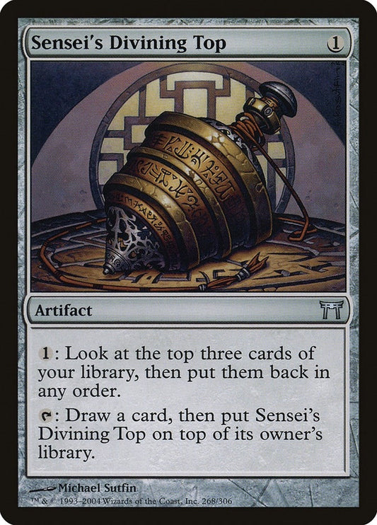 Image for Sensei's Divining Top (268) (Champions of Kamigawa) - Magic: The Gathering