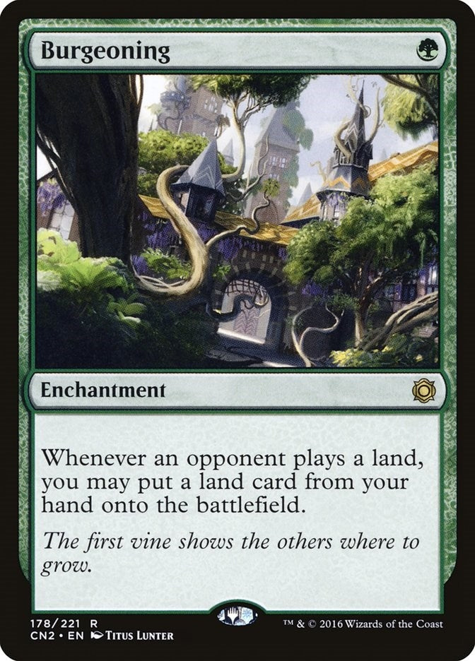 Image for Burgeoning (178) (Conspiracy: Take the Crown) - Magic: The Gathering