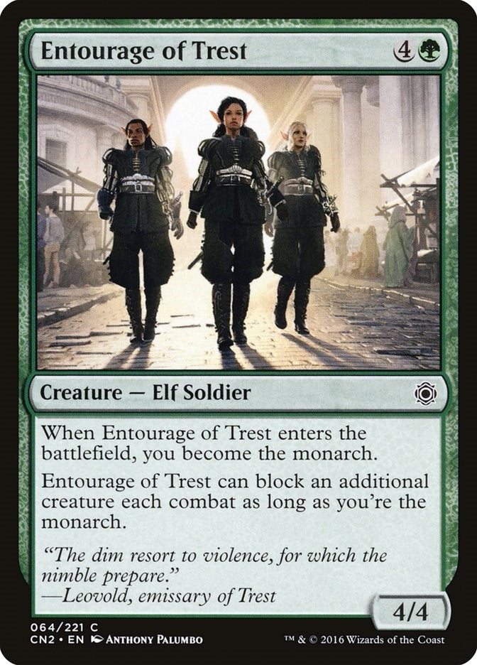 Image for Entourage of Trest (64) (Conspiracy: Take the Crown) - Magic: The Gathering