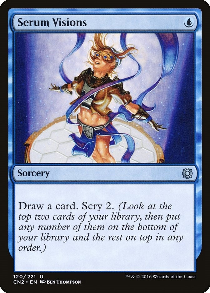 Image for Serum Visions (120) (Conspiracy: Take the Crown) - Magic: The Gathering