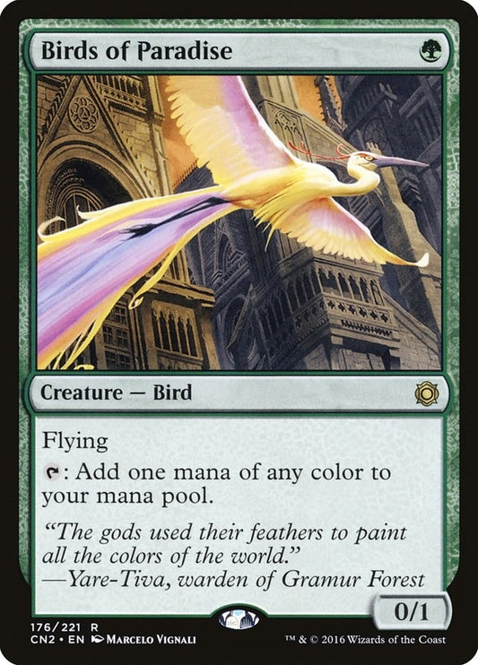 Image for Birds of Paradise (176) (Conspiracy: Take the Crown) - Magic: The Gathering