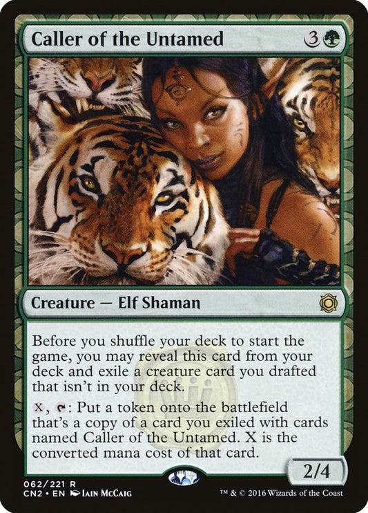Image for Caller of the Untamed (62) (Conspiracy: Take the Crown) - Magic: The Gathering