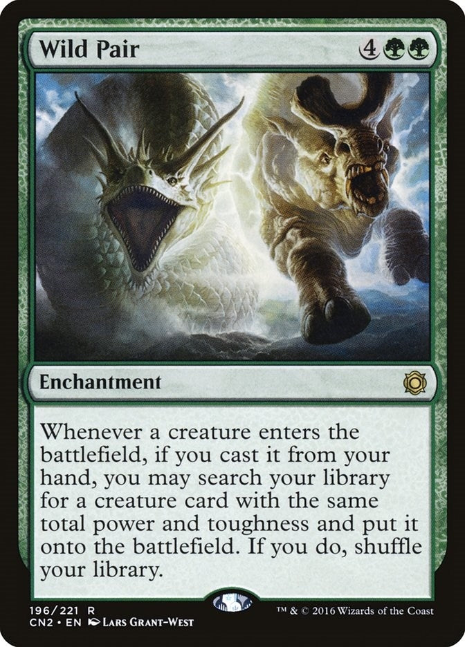 Image for Wild Pair (196) (Conspiracy: Take the Crown) - Magic: The Gathering