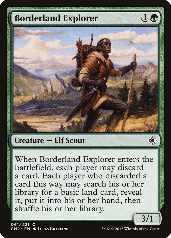 Image for Borderland Explorer (61) (Conspiracy: Take the Crown) - Magic: The Gathering