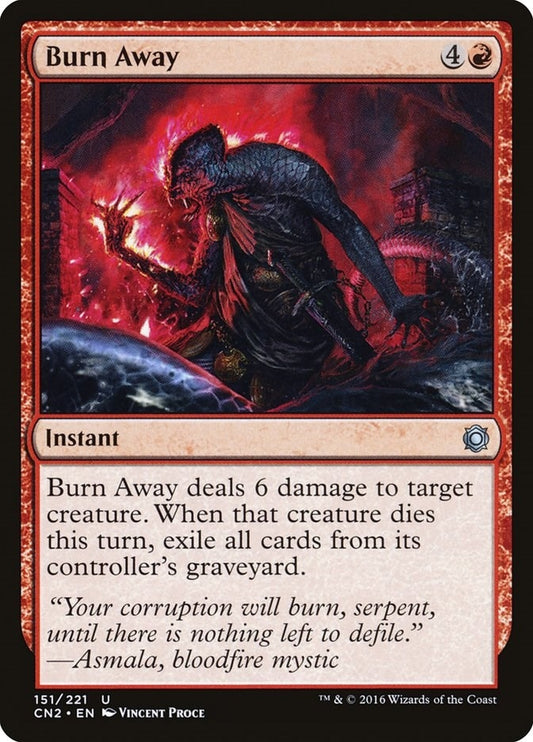 Image for Burn Away (151) (Conspiracy: Take the Crown) - Magic: The Gathering