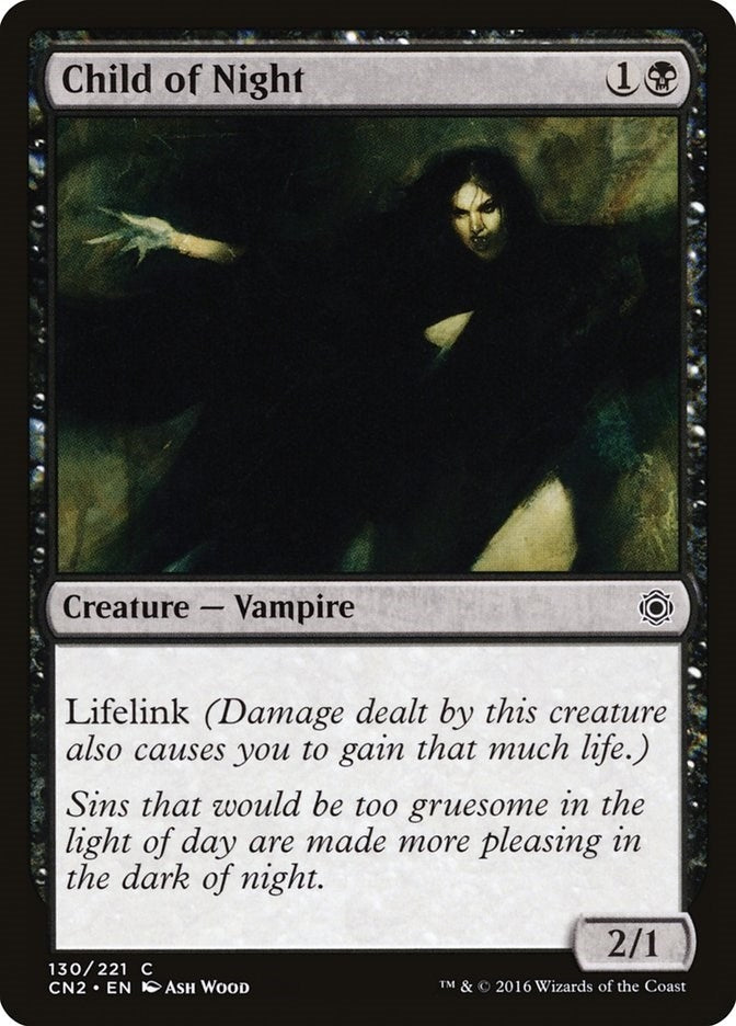 Image for Child of Night (130) (Conspiracy: Take the Crown) - Magic: The Gathering