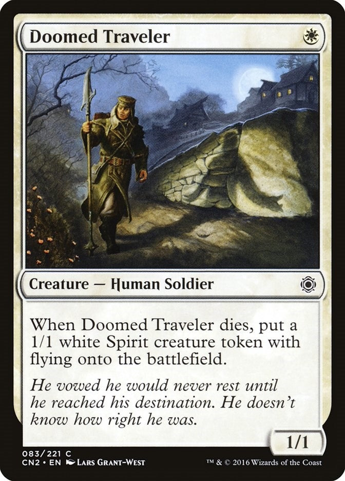 Image for Doomed Traveler (83) (Conspiracy: Take the Crown) - Magic: The Gathering