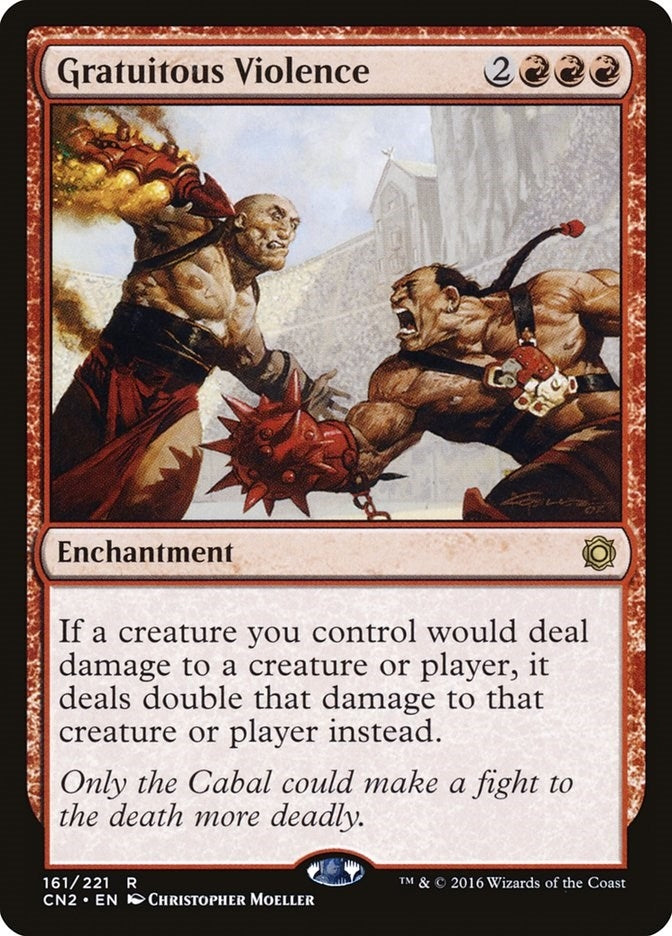 Image for Gratuitous Violence (161) (Conspiracy: Take the Crown) - Magic: The Gathering