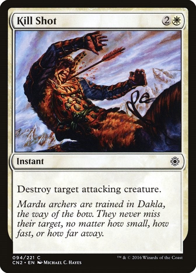Image for Kill Shot (94) (Conspiracy: Take the Crown) - Magic: The Gathering