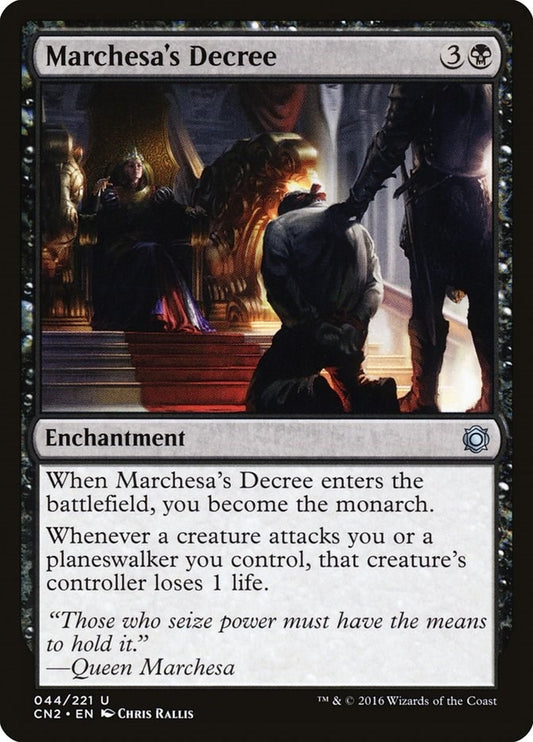 Image for Marchesa's Decree (44) (Conspiracy: Take the Crown) - Magic: The Gathering