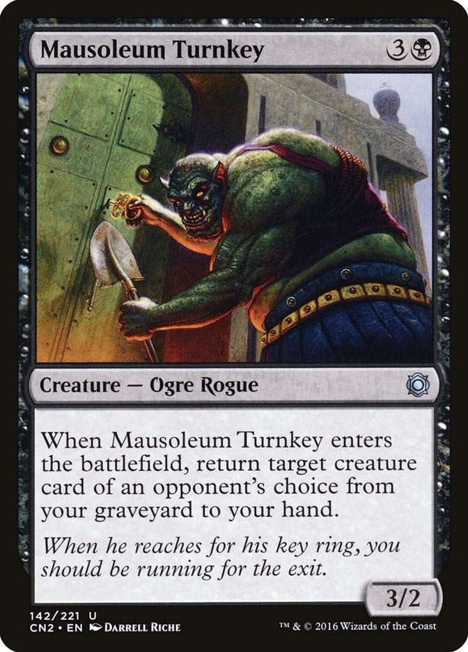 Image for Mausoleum Turnkey (142) (Conspiracy: Take the Crown) - Magic: The Gathering