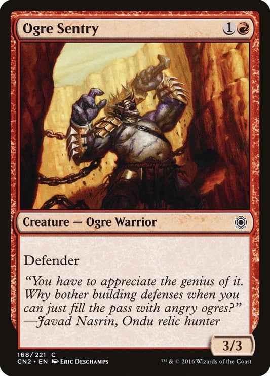 Image for Ogre Sentry (168) (Conspiracy: Take the Crown) - Magic: The Gathering