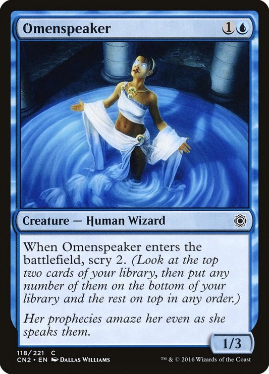 Image for Omenspeaker (118) (Conspiracy: Take the Crown) - Magic: The Gathering