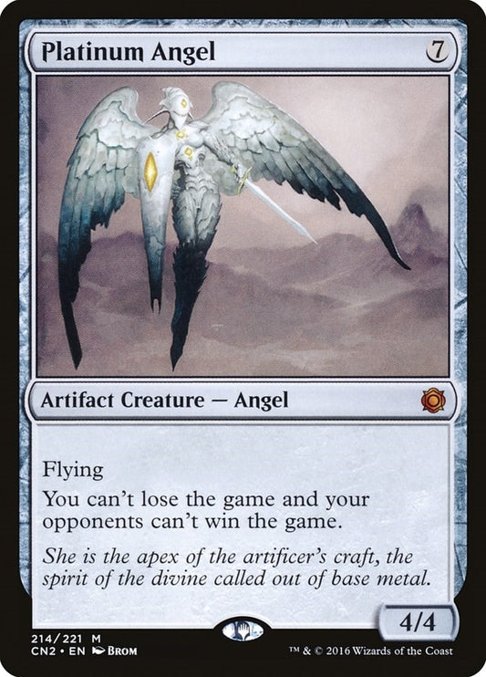 Image for Platinum Angel (214) (Conspiracy: Take the Crown) - Magic: The Gathering