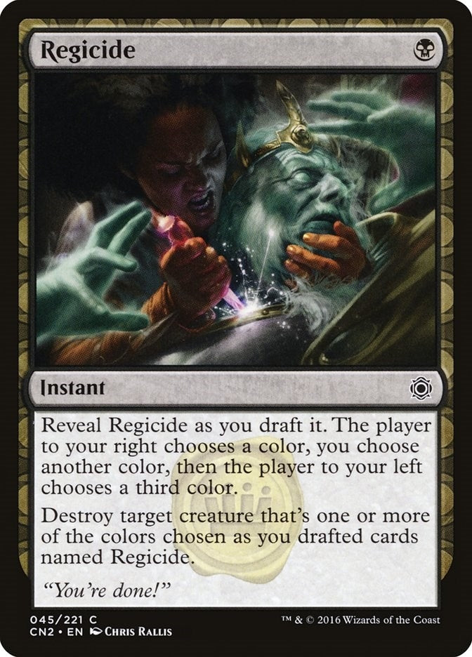 Image for Regicide (45) (Conspiracy: Take the Crown) - Magic: The Gathering