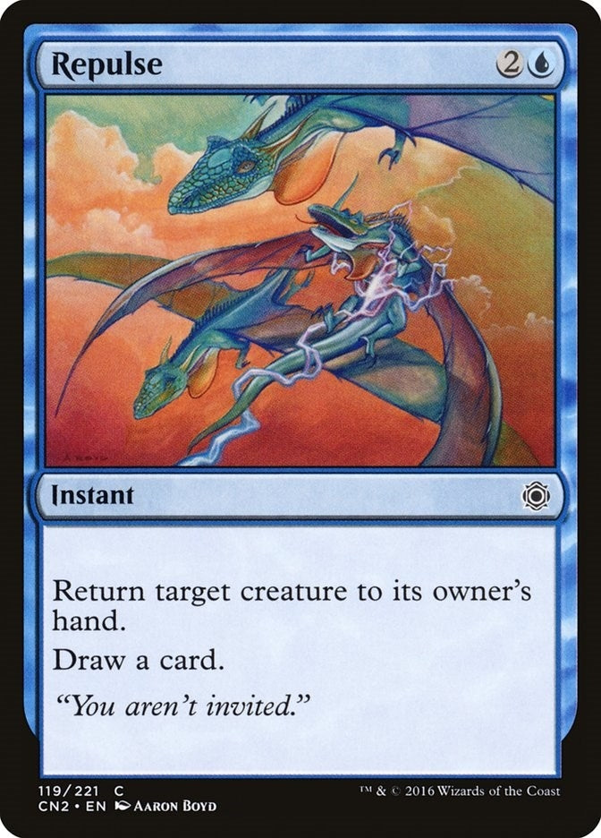 Image for Repulse (119) (Conspiracy: Take the Crown) - Magic: The Gathering