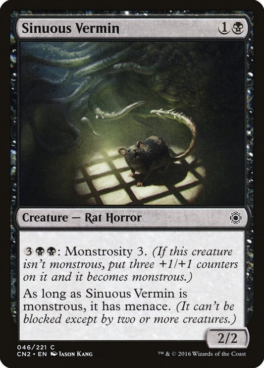 Image for Sinuous Vermin (46) (Conspiracy: Take the Crown) - Magic: The Gathering