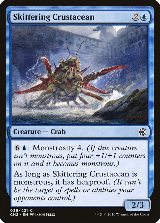 Image for Skittering Crustacean (36) (Conspiracy: Take the Crown) - Magic: The Gathering